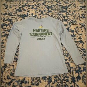 Masters Tournament 2022 Long Sleeve Tee – Augusta National – Kids Small